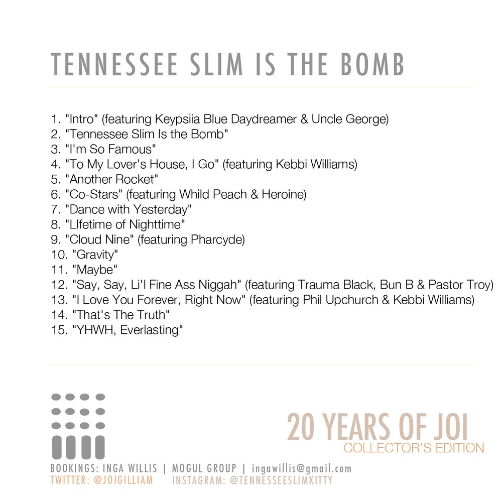 Tennessee Slim Is The Bomb (Digital) - Collector's Edition — All